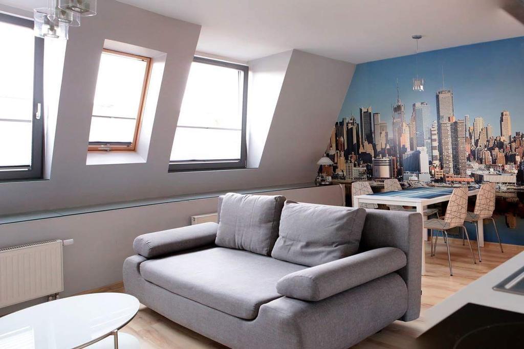 Apartamento estudio de 35 m² en Poznán Centro Ciudad, con 1 baño privado. Exterior foto