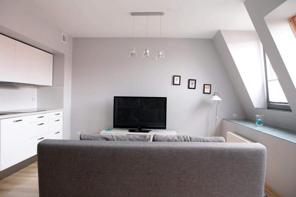 Apartamento estudio de 35 m² en Poznán Centro Ciudad, con 1 baño privado. Exterior foto