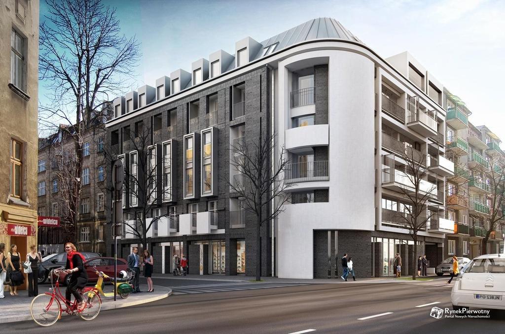 Apartamento estudio de 35 m² en Poznán Centro Ciudad, con 1 baño privado. Exterior foto